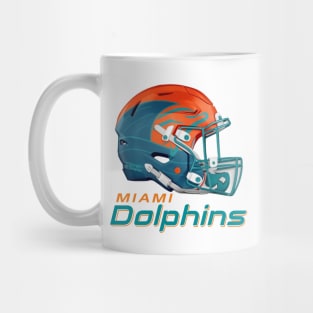 helmet from Miami dolphins Mug